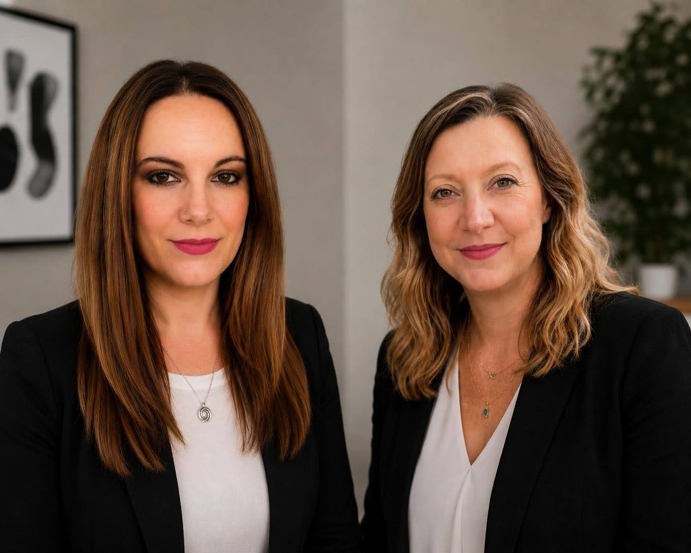 Hayley Canning and Yohana Gabanes of Accommodate Management Ltd, providing professional property management and lettings services.